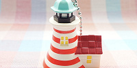 ケープコッドの灯台のキーチェーン（ディズニーガチャガチャ）| キャステル | CASTEL ディズニー情報