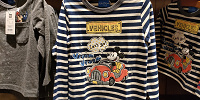 ビークルミッキー長袖ボーダーTシャツ| キャステル | CASTEL ディズニー情報
