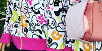 柄パーカーコーデ| キャステル | CASTEL ディズニー情報