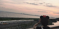 S.S.コロンビア号のデッキから見える東京湾| キャステル | CASTEL ディズニー情報