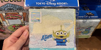 ミニタオル（リトルグリーンメン）| キャステル | CASTEL ディズニー情報