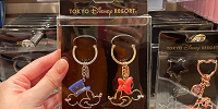 ミッキー＆ミニーキーチェーン⑥| キャステル | CASTEL ディズニー情報