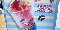 スヌーピーフラッペ〜いちごミルク&白桃〜| キャステル | CASTEL ディズニー情報