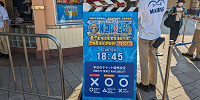 USJワンピースプレミアショー2023の看板（当日券販売中）| キャステル | CASTEL ディズニー情報