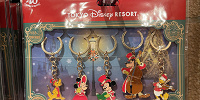 ディズニークリスマスグッズ2023：キーチェーンセット 2023年11月07日(火)発売| キャステル | CASTEL ディズニー情報