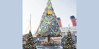 ディズニーシーのクリスマスツリー（2023）| キャステル | CASTEL ディズニー情報
