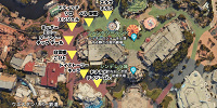 ウエスタンランド/ファンタジーランドのフロート停止位置マップ(クリスマスストーリーズ)| キャステル | CASTEL ディズニー情報