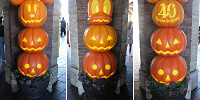 ディズニーシーのハロウィンデコレーション（エントランス）| キャステル | CASTEL ディズニー情報