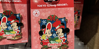 ディズニークリスマスグッズ2023：ピンバッジ 2023年11月07日(火)発売| キャステル | CASTEL ディズニー情報