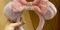 ふわもこカチューシャ（ピンク）| キャステル | CASTEL ディズニー情報
