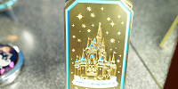 シンデレラ城デザインのコンパクトミラー（スクエア）| キャステル | CASTEL ディズニー情報