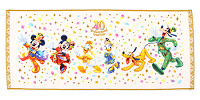 フェイスタオル（ディズニー40周年グランドフィナーレグッズ）| キャステル | CASTEL ディズニー情報