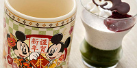 抹茶ゼリー＆黒ごまムース| キャステル | CASTEL ディズニー情報