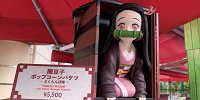 禰豆子のポップコーンバケツ2024| キャステル | CASTEL ディズニー情報