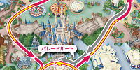 クワッキーセレブレーション★ドナルド・ザ・レジェンド！のパレードルート| キャステル | CASTEL ディズニー情報
