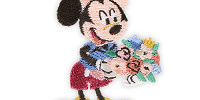 ワッペン（ディズニー春のお花グッズ）| キャステル | CASTEL ディズニー情報