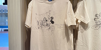 鉛筆スケッチTシャツ| キャステル | CASTEL ディズニー情報