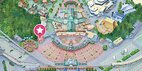 イーストゲート・レセプション地図| キャステル | CASTEL ディズニー情報