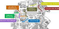 ゾンビ出現場所マップ（2025）| キャステル | CASTEL ディズニー情報