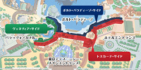 客室ブロック分け| キャステル | CASTEL ディズニー情報
