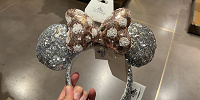 上海ディズニーカチューシャ：ミニーカチューシャ（ゴールド×シルバー）| キャステル | CASTEL ディズニー情報