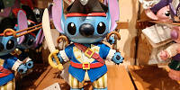 上海ディズニーカリブの海賊グッズ：海賊スティッチのマスコット| キャステル | CASTEL ディズニー情報