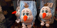 香港ディズニーアナ雪グッズ：オラフのぬいぐるみマフラー| キャステル | CASTEL ディズニー情報