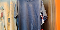香港ディズニーマーベルグッズ：キャプテンアメリカのTシャツ（ネイビー）| キャステル | CASTEL ディズニー情報