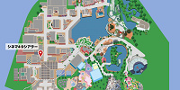 シネマ4‐Dシアターの場所| キャステル | CASTEL ディズニー情報