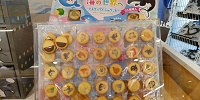 神戸須磨シーワールドのお土産・グッズ：海の仲間のプリントプチラングドシャクッキー（35種類入り）| キャステル | CASTEL ディズニー情報