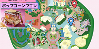 ディズニーランドのポップコーンバケット販売場所MAP：ポップコーンワゴン| キャステル | CASTEL ディズニー情報