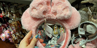 上海ディズニーカチューシャ：リボン付きボアカチューシャ| キャステル | CASTEL ディズニー情報