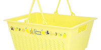 バスケット(ディズニーレモン柄グッズ)| キャステル | CASTEL ディズニー情報