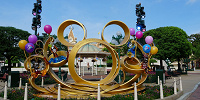 香港ディズニー20周年：メインストリートUSAの装飾| キャステル | CASTEL ディズニー情報