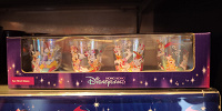 香港ディズニー20周年「ミッキー＆フレンズ・グランドセレブレーショングッズ」：ショットグラス4個セット| キャステル | CASTEL ディズニー情報