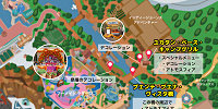 ラソス・デ・ラ・ファミリア開催場所マップ| キャステル | CASTEL ディズニー情報