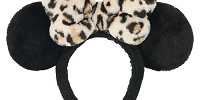 ミニーヒョウ柄ふわモコカチューシャ| キャステル | CASTEL ディズニー情報