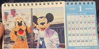 卓上カレンダーミッキーマウスと仲間たち（実写）| キャステル | CASTEL ディズニー情報