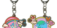 キーチェーンセット(パークモチーフグッズ)| キャステル | CASTEL ディズニー情報