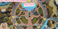 プラザ/キャッスル・フォアコートの停止位置マップ（ミニー@ファンダーランド2026）| キャステル | CASTEL ディズニー情報