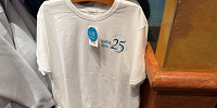 Ｔシャツ(ディズニーシー25周年グッズ)| キャステル | CASTEL ディズニー情報