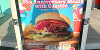 プルドポークバーガー 25周年コースターセット| キャステル | CASTEL ディズニー情報
