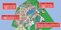 USJ25周年フード販売場所マップ（レストランフード）| キャステル | CASTEL ディズニー情報