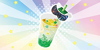 パワーアップ！ルイージのマスカットソーダ| キャステル | CASTEL ディズニー情報