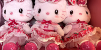 キティのぬいぐるみ| キャステル | CASTEL ディズニー情報