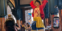 サンジの海賊レストランのルフィ（過去撮影）| キャステル | CASTEL ディズニー情報