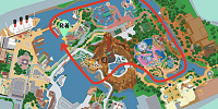 アメリカンウォーターフロント発着 1周コース| キャステル | CASTEL ディズニー情報