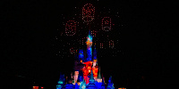 Reach for the Stars：Everlasting Dreams：お城からランタンが上がるシーンは映画を彷彿とさせます| キャステル | CASTEL ディズニー情報