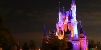 夜のシンデレラ城| キャステル | CASTEL ディズニー情報