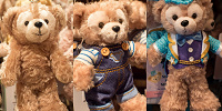 ダッフィーレギュラーぬいぐるみバッジ| キャステル | CASTEL ディズニー情報